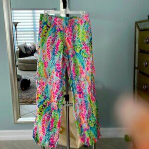 Lilly Pulitzer linen pants S